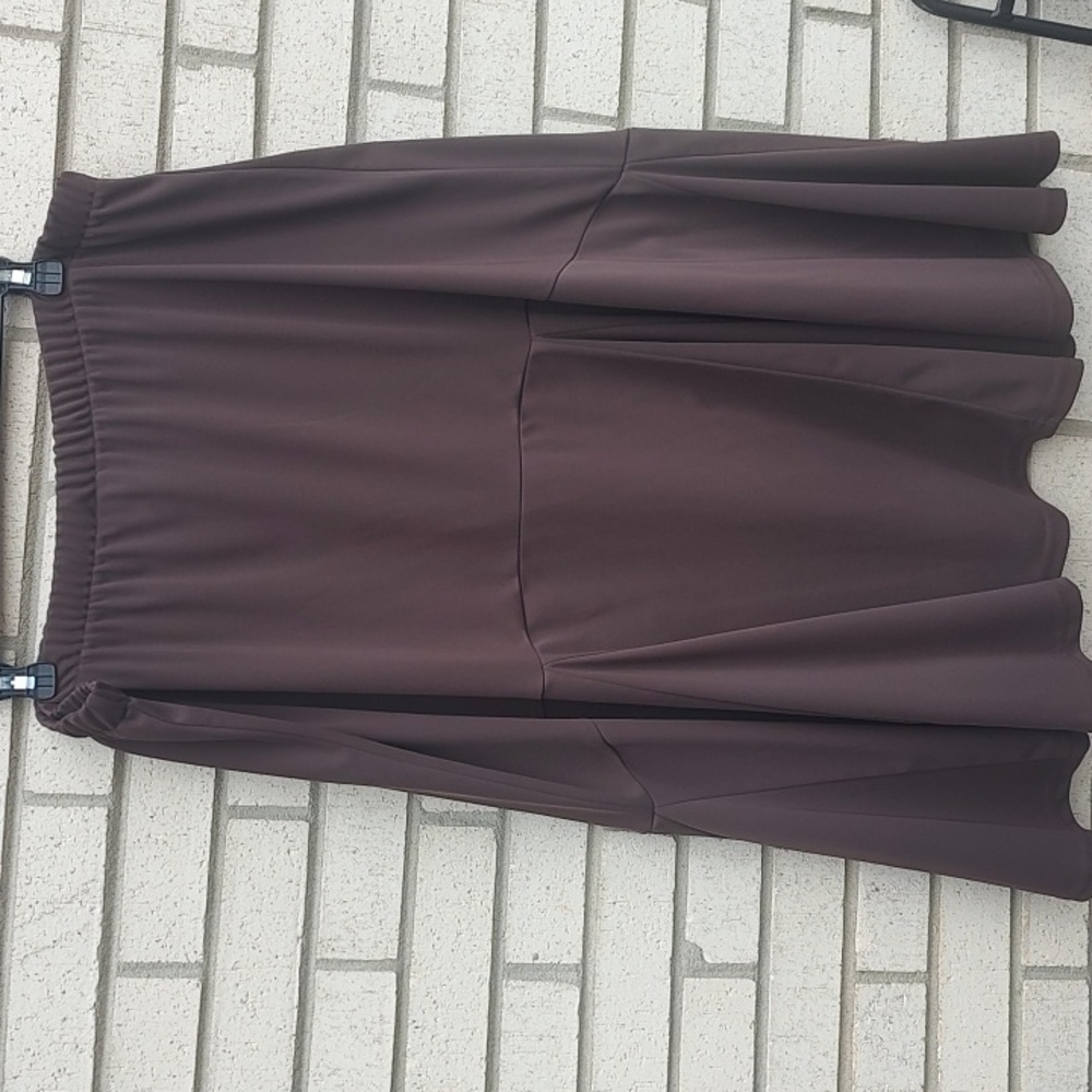 Southern Lady Chocolate Maxi Skirt - Picture 3 of 8